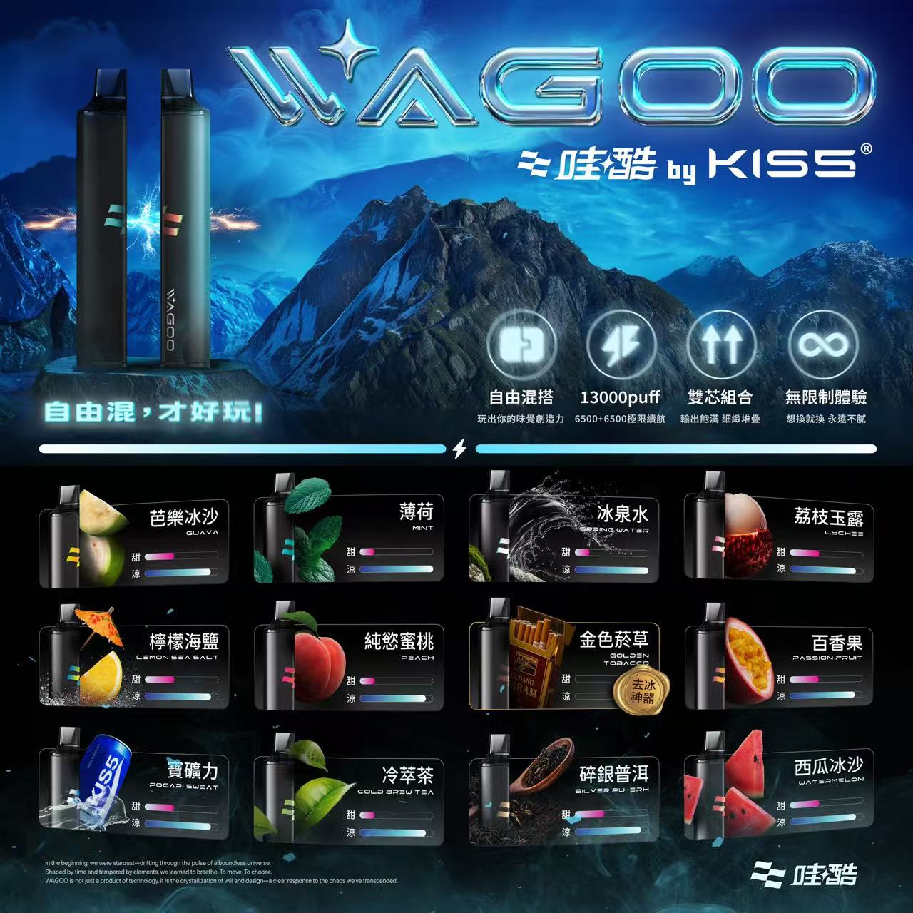 哇酷 WAGOO & KIS5 6500口