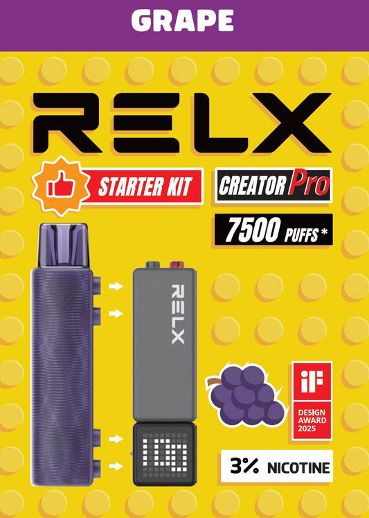 Relx Creator Pro 7500口一次性電子煙